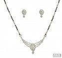 Click here to View - Diamond Mangalsutra Set (18K White) 