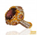 22kt Gold Ruby Ring - Click here to buy online - 1,689 only..