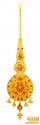 Click here to View - 22Kt Gold Meenakari Maang Tikka 