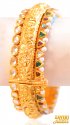 22Kt Gold Antique Kada (1 Pc) - Click here to buy online - 9,462 only..