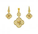 Click here to View - 22K Gold Pendant Set  