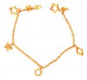 22k Gold Ladies Bracelet - Click here to buy online - 846 only..