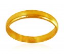 22karat Gold Plain Band - Click here to buy online - 699 only..