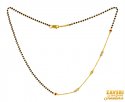 22K Gold Unique Mangalsutra  - Click here to buy online - 1,056 only..