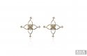 18k White Gold Earrings - Click here to buy online - 939 only..