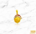 22Kt Gold Fancy Pendant - Click here to buy online - 553 only..