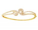 18 Karat Gold Diamond Bracelet - Click here to buy online - 4,775 only..