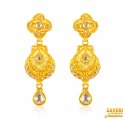 22kt Gold Long Earrings - Click here to buy online - 3,287 only..
