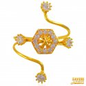 22karat Gold Ring with CZ - Click here to buy online - 619 only..