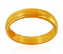 22KT Gold Plain Band - Click here to buy online - 806 only..