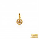 22K Gold Fancy Pendant - Click here to buy online - 230 only..