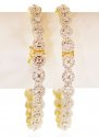 18KGold Diamond Bangles (2 pcs) - Click here to buy online - 23,472 only..