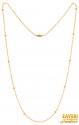 Click here to View - 22Kt Gold and Pearls Long Chain 