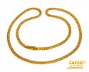 22 Karat Gold Cuban Link Chain  - Click here to buy online - 2,568 only..