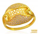22K Gold Designer Ring - Click here to buy online - 867 only..