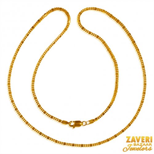  22 Karat Gold Fancy Chain 