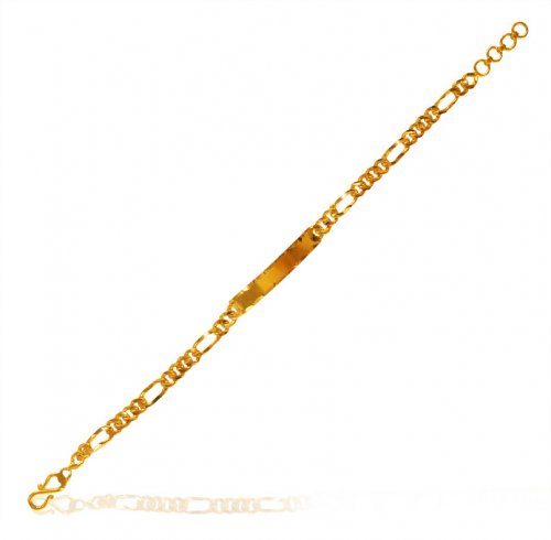 22K Gold Teen Kids Bracelet  