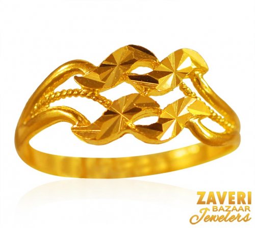 22 Karat Gold Ring for Ladies 