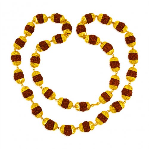 22 kt Gold Rudraksh Mala  