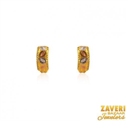 22 Karat Gold Earrings 
