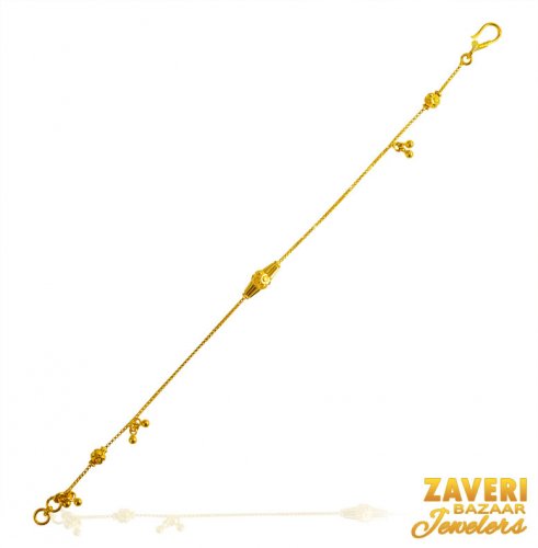 22K Gold Balls Bracelet 