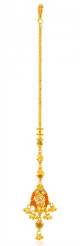 22Kt Gold Fancy Three Tone Tikka 