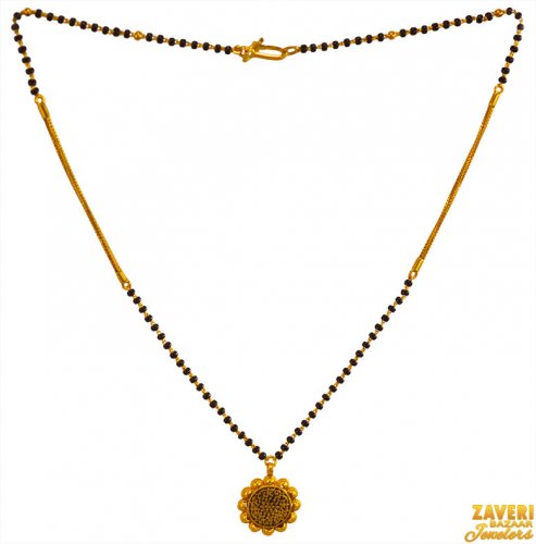 22K Gold Antique Mangalsutra  