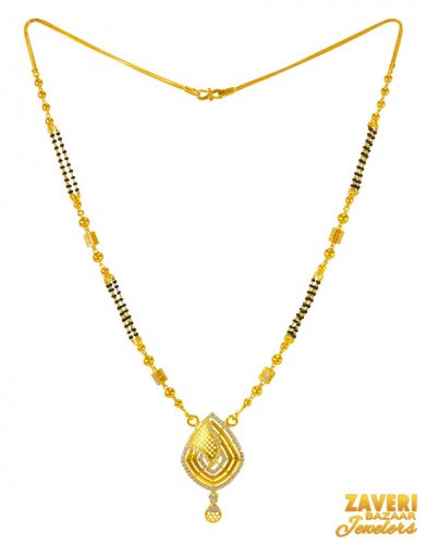 22K Gold Fancy Mangalsutra 