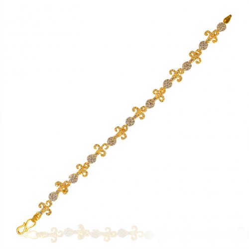 22K Designer Ladies Bracelet 