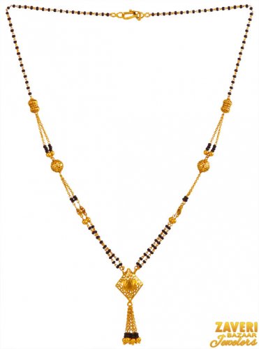 22K Gold Fancy  Mangalsutra 