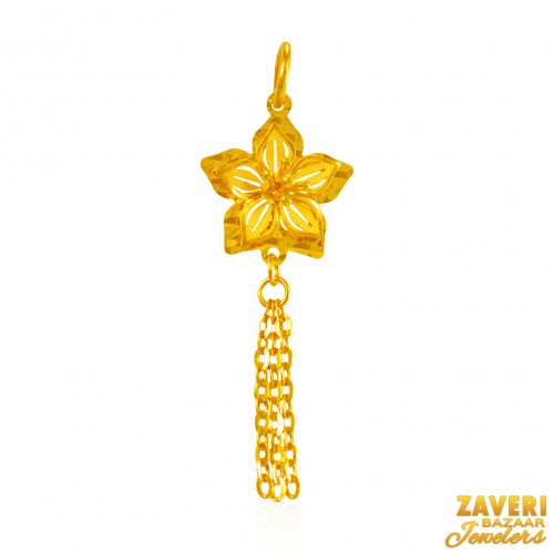 22Kt Gold Fancy Pendant 