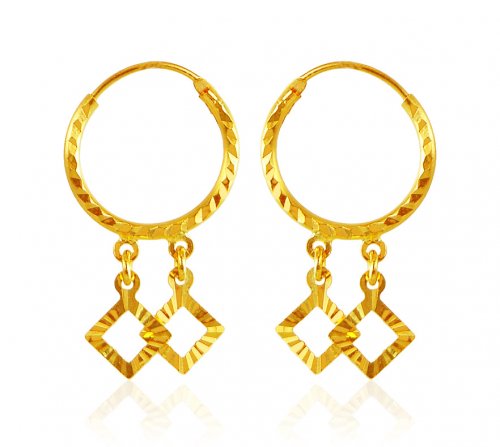 Gold Hoops (22kt Gold) 