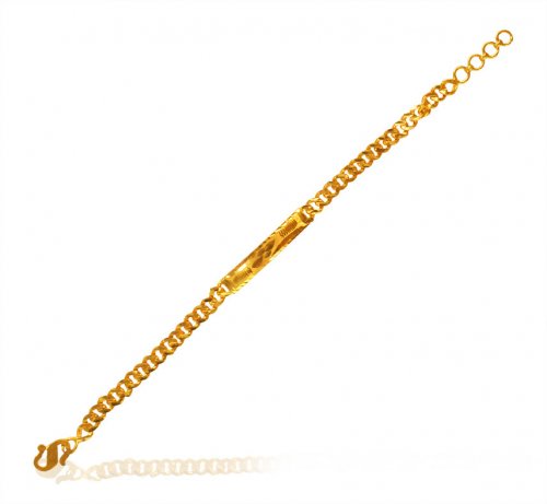 22K Gold 8 to 10 Yr Kids Bracelet  