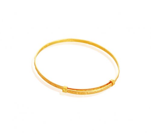 Gold Adjustable Baby Kada (1PC) 