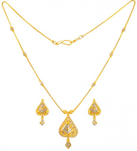 22 Karat Gold Two Tone Set 