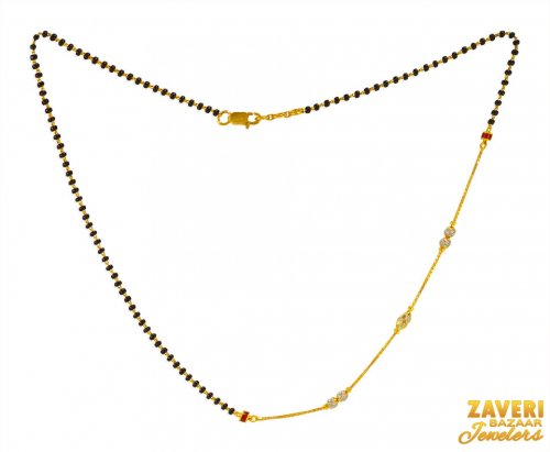 22K Gold Unique Mangalsutra  