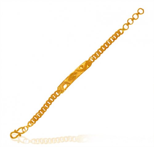 22K Gold 2 to 3 Yr Kids Bracelet  