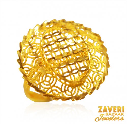22 Kt Gold Ladies Ring  