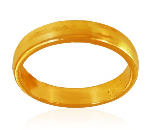22KT Gold Plain Band 