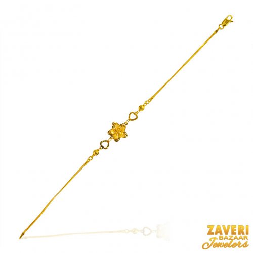 22K Gold Filigree Bracelet 