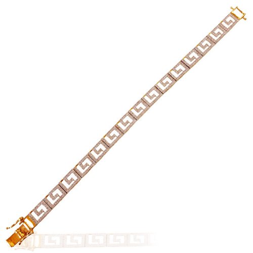 18kt Gold Diamond Bracelet 