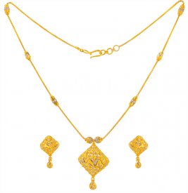22 Karat Gold Necklace Set
