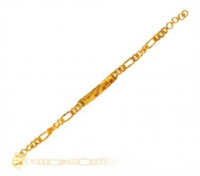 22 Karat Gold Kids ID Bracelet  ( Baby Bracelets )