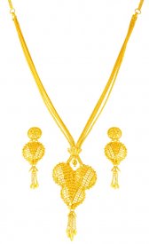 22Kt Gold Layered Chandrahaar