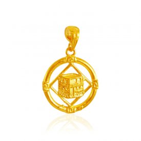 22 Karat Gold Kaba Pendant