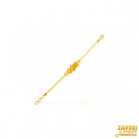 22Kt Gold Fancy Baby Bracelet ( Baby Bracelets )