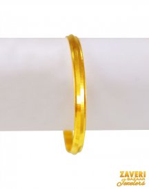 22K Gold Kids Punjabi  Kada (1 pc) ( Baby Bangles )