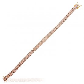 18K Yellow Gold Diamond Bracelet ( Diamond Bangles )
