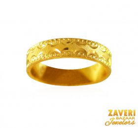 22Kt Gold Band for Ladies ( Gold Wedding Bands )