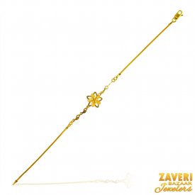 22K Gold Filigree Bracelet ( 22K Ladies Bracelets )